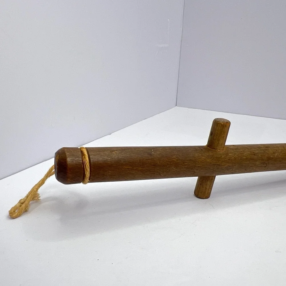 RARE Antique Wooden Dough Spoon 14